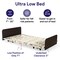 Medacure Ultra Low and High Hospital Bed, Fully Electric with ProEx 48 Mattress  Expandable Width MC-ULB48X730MP1KA - alternate 7